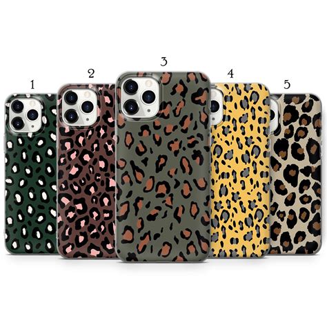 iPhone 12 pro YSL Saint Laurent cheetah leopard print phone case